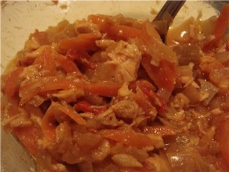 Рыба в маринаде "Огненный дракон"
