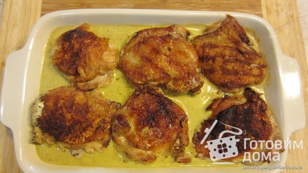 Куриные бедра под соусом Пири-пири фото к рецепту 7