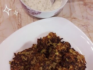 Оладьи из кабачков