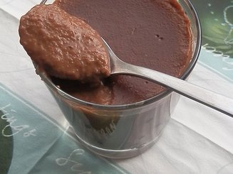 Шоколадно-манный мусс