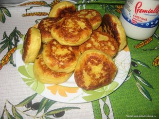 Сырники с кукурузной мукой