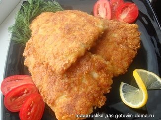 Рыбка в картофельной шубке