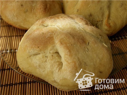 Курица в хлебном конверте