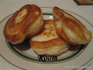 Пышные оладушки на дрожжах