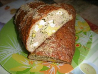 Мясной рулет
