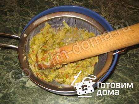 Овощной суп-пюре с манной крупой фото к рецепту 4