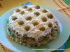 Салат с печенью трески (вариант)