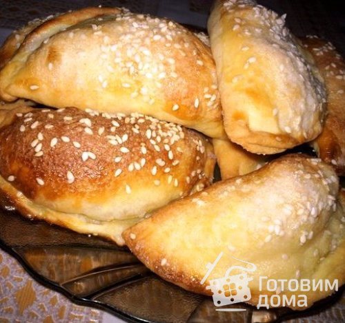 Пирожки с ананасами