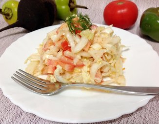 Салат из черной редьки