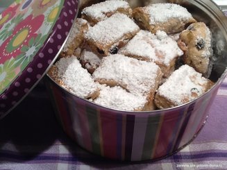 Рождественское  немецкое печенье "Mini-Stollen"