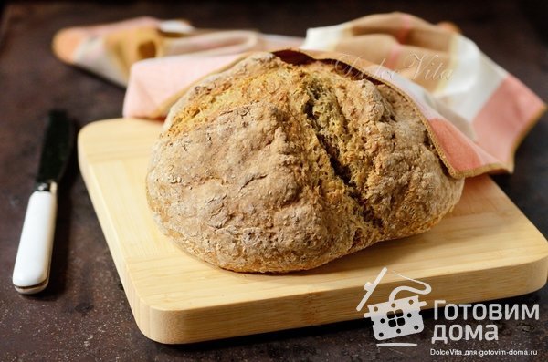 Irish Brown Soda Bread - Ирландский содовый хлеб фото к рецепту 3