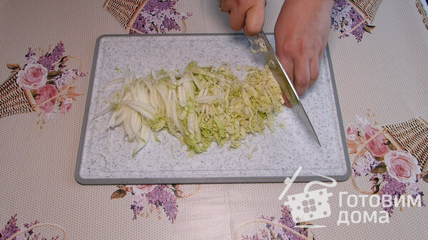 Салат с пекинской капустой фото к рецепту 1