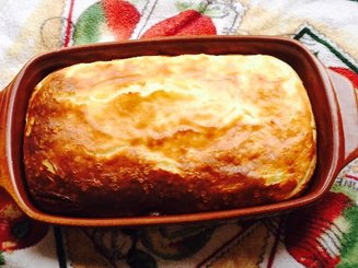 Творожная запеканка с кукурузной мукой