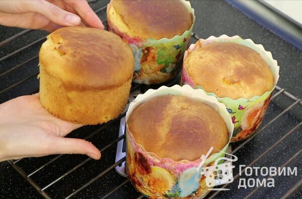 Кулич Пасхальный с домашними цукатами фото к рецепту 16