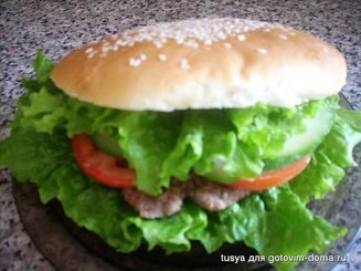 Булочки для гамбургеров усовершенствованные