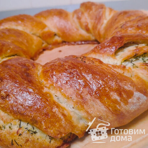 Хлеб в духовке с чесноком