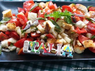 Panzanella – Тосканский салат "Панцанелла" от Симоне Руджати