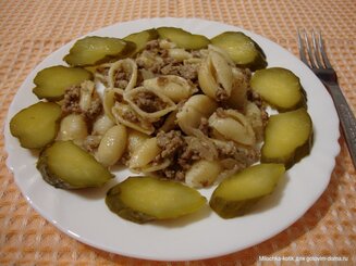 Макароны по флотски