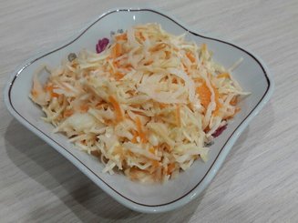 Салат из капусты в южном стиле