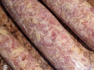 Колбаса куриная домашняя быстрого приготовления
