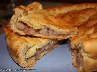 Американский яблочный пирог с сыром
