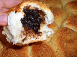 Булочки с наполнителем и посыпкой