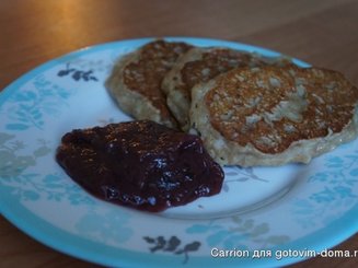 Быстрые оладушки к завтраку (без яиц)