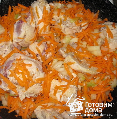 Курица с картофелем, тушенная в сметане фото к рецепту 2