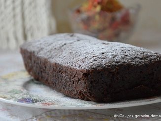 Влажный шоколадный кекс