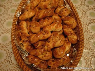 Творожные крендели