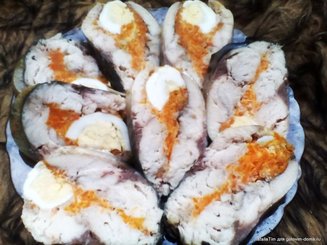 Рулет из скумбрии