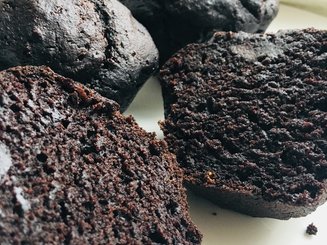 Шоколадные маффины с гречневой мукой
