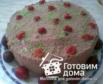 Медовик в суфле фото к рецепту 1