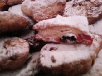 Рождественское  немецкое печенье "Mini-Stollen"