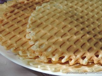 Вафельки хрустящие