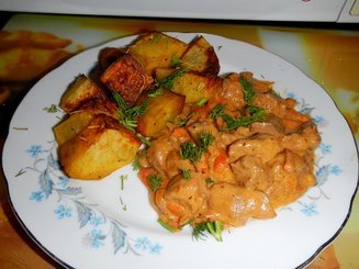 Гуляш из свинины