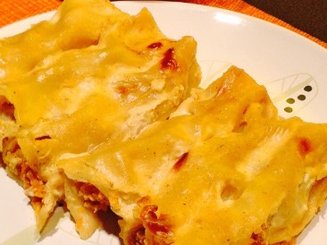 Каннеллони с индюшатиной и тыквой