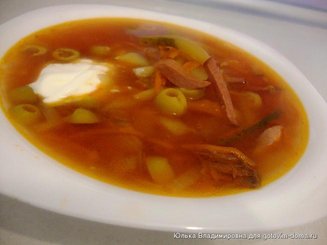 Солянка сборная мясная