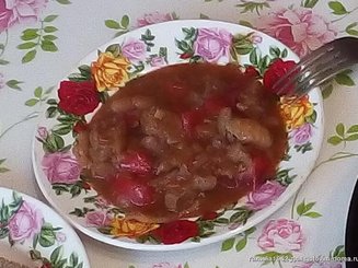 Чили Кон Карне с шоколадом