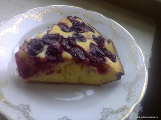 Венский пирог с вишней