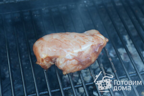 Куриная грудка в соусе барбекю фото к рецепту 3