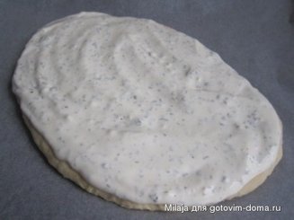 Картофельный пирог с квашеной капустой и колбасой Кабаносси