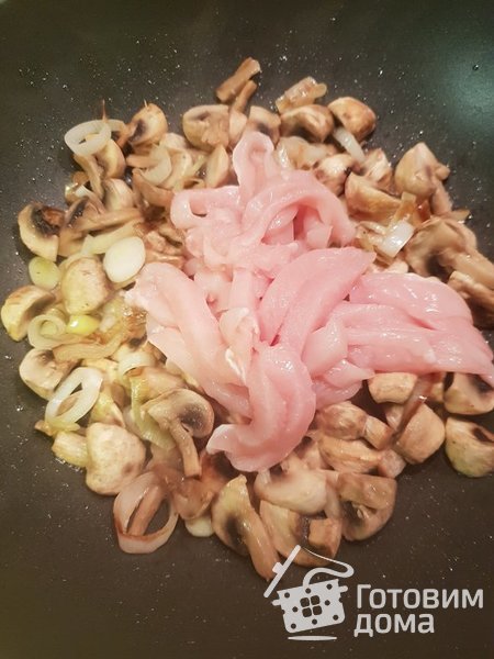 Китайский суп с курицей и грибами фото к рецепту 4