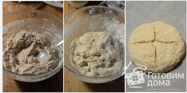 Irish Brown Soda Bread - Ирландский содовый хлеб фото к рецепту 2