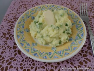 Чамп, ирландское картофельное пюре