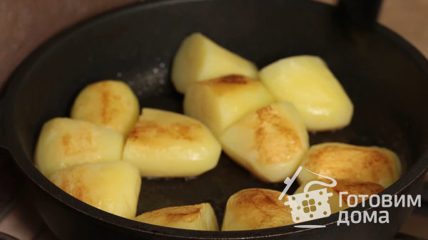 Вкусная картошка с румяной корочкой фото к рецепту 2
