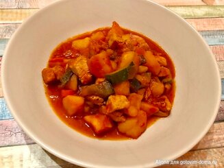 Жаркое с овощами