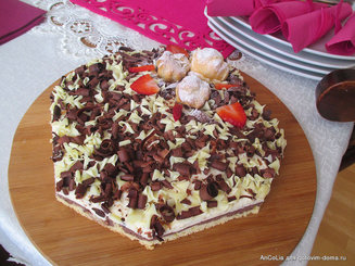 Пляцок волны Дуная с яблоками