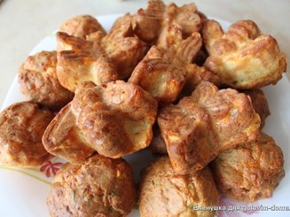Сырные кексы с укропом и тмином