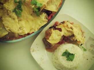 Рис с чесноком и сливочным маслом